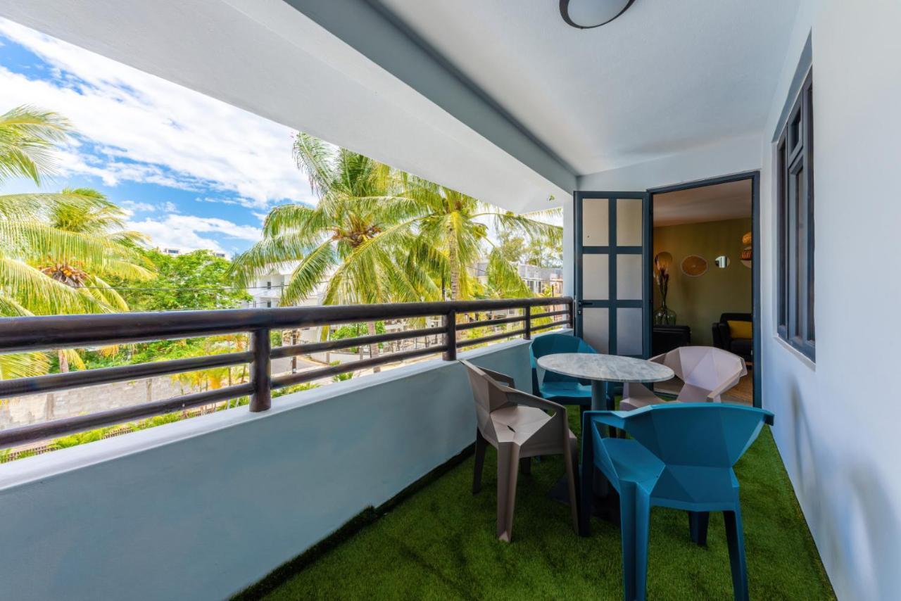Les Cerisiers Beach Residence, Cosy And Modern 3 Bedroom Apartment Located 50 Metres From The Beach And From All Amenities And Restaurants On The Coastal Road Flic-en-Flacq Kültér fotó
