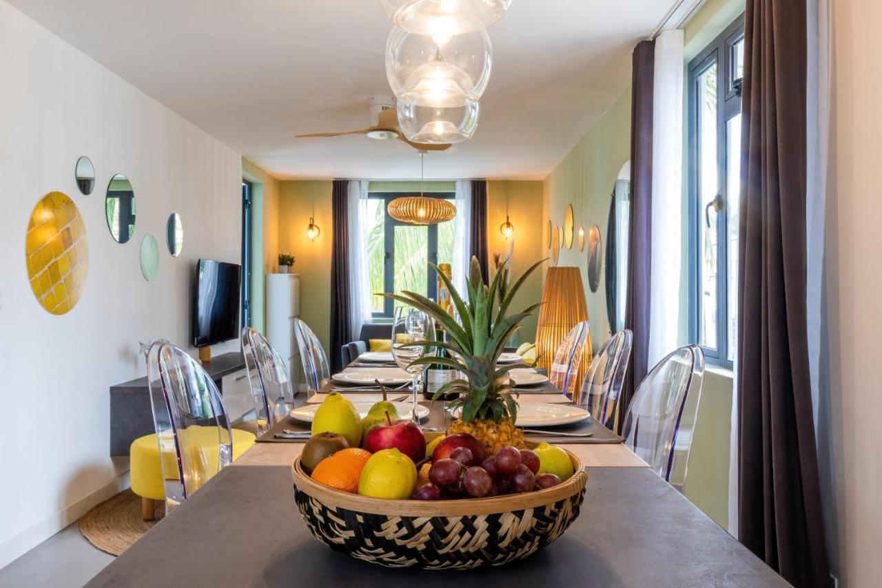Les Cerisiers Beach Residence, Cosy And Modern 3 Bedroom Apartment Located 50 Metres From The Beach And From All Amenities And Restaurants On The Coastal Road Flic-en-Flacq Kültér fotó